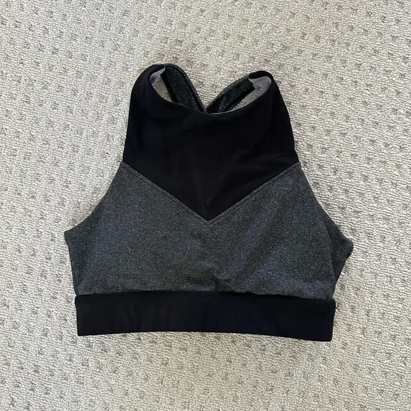 Born Primitive Black and Gray Movement Sports Bra - Picture 3 of 4